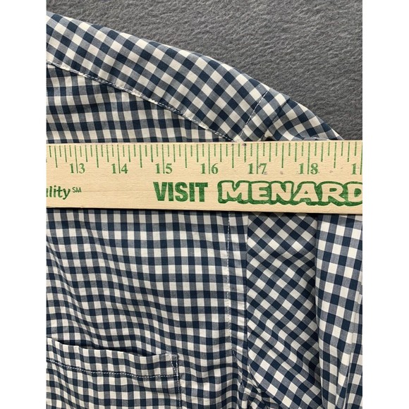 Banana Republic Button Down Shirt Mens Size Small Slim Fit Teal Long Sleeve 2015 - Picture 4 of 16